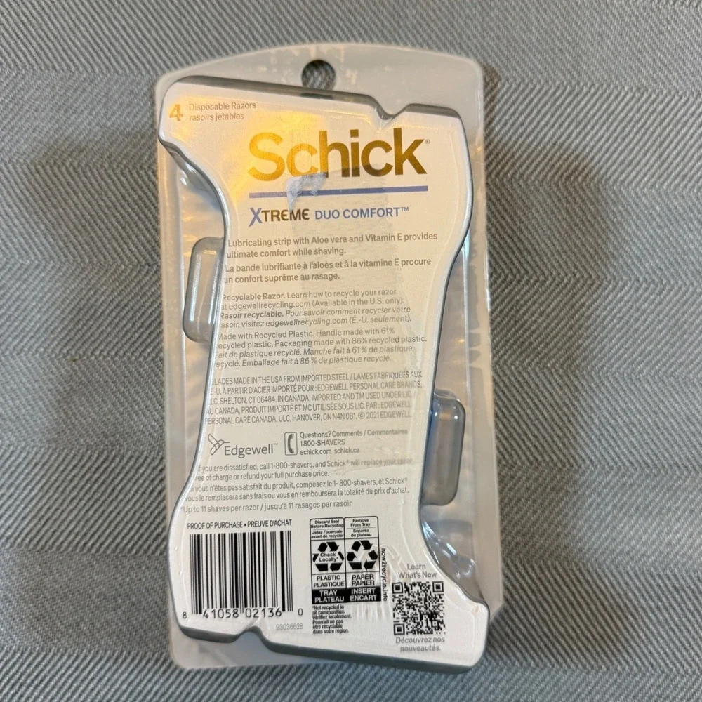 Schick xtreme duo